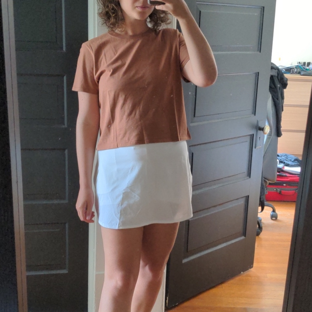 White Outdoor Voices Skort
